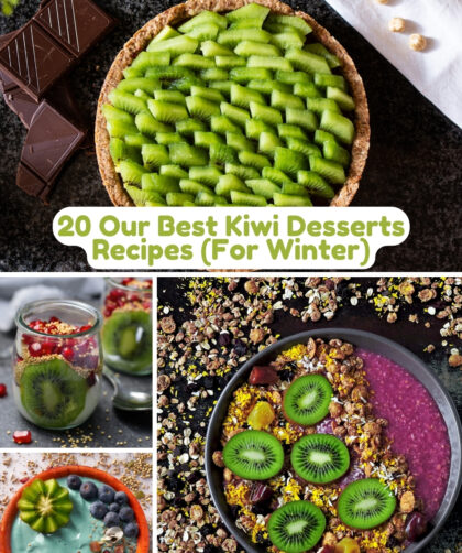 20 Our Best Kiwi Desserts Recipes (For Winter)