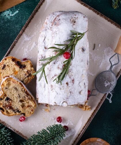 New Year German Stollen Cake Recipe