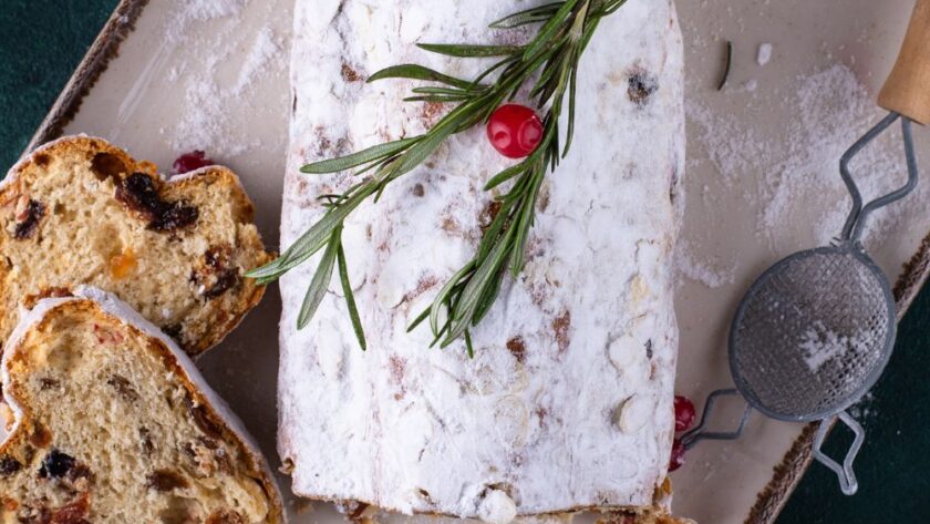 New Year German Stollen Cake Recipe