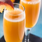 Fresh Bellini Cocktail