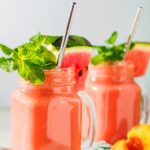 Watermelon Peach Smoothie