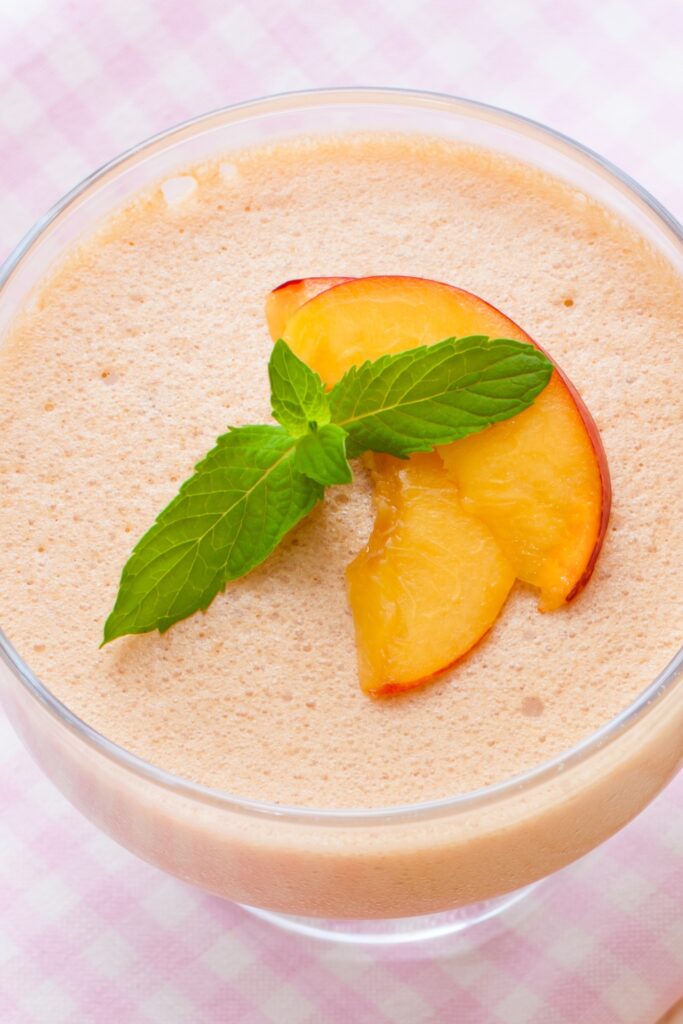 Peach Mousse Recipe