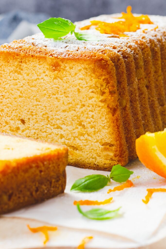 Orange Pound Cake Recipe