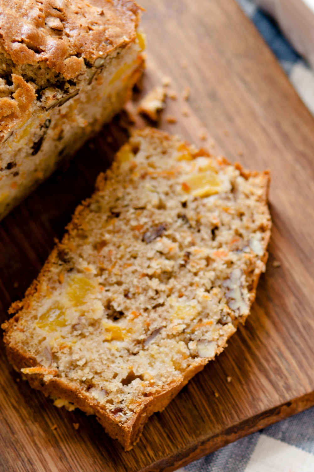 Peach Cake Loaf