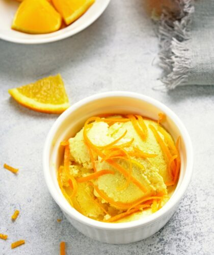 Orange Ice Cream Recipe