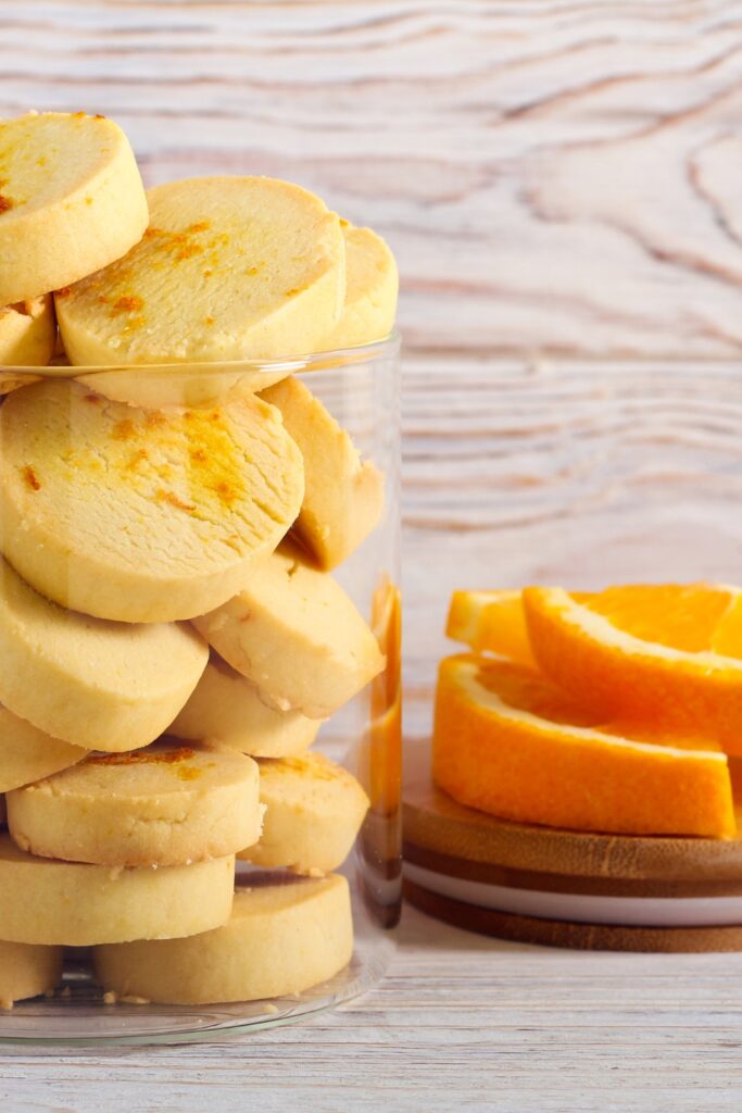 Orange Shortbread Cookies Recipe