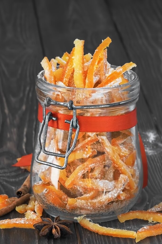 Candied Orange Peel Recipe