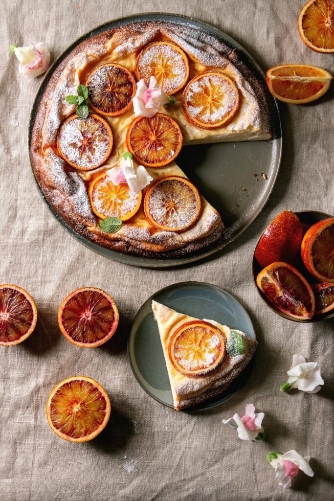 Cake With Blood Orange Recipe