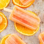 Homemade Orange Popsicles