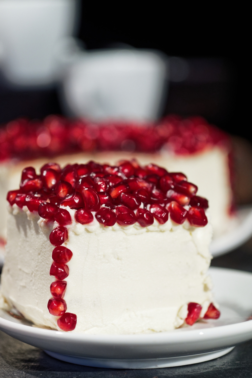 Pomegranate Layered Cake Recipe