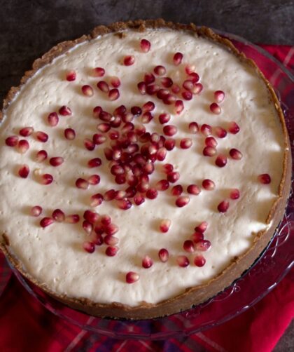 Pomegranate Cheesecake Recipe