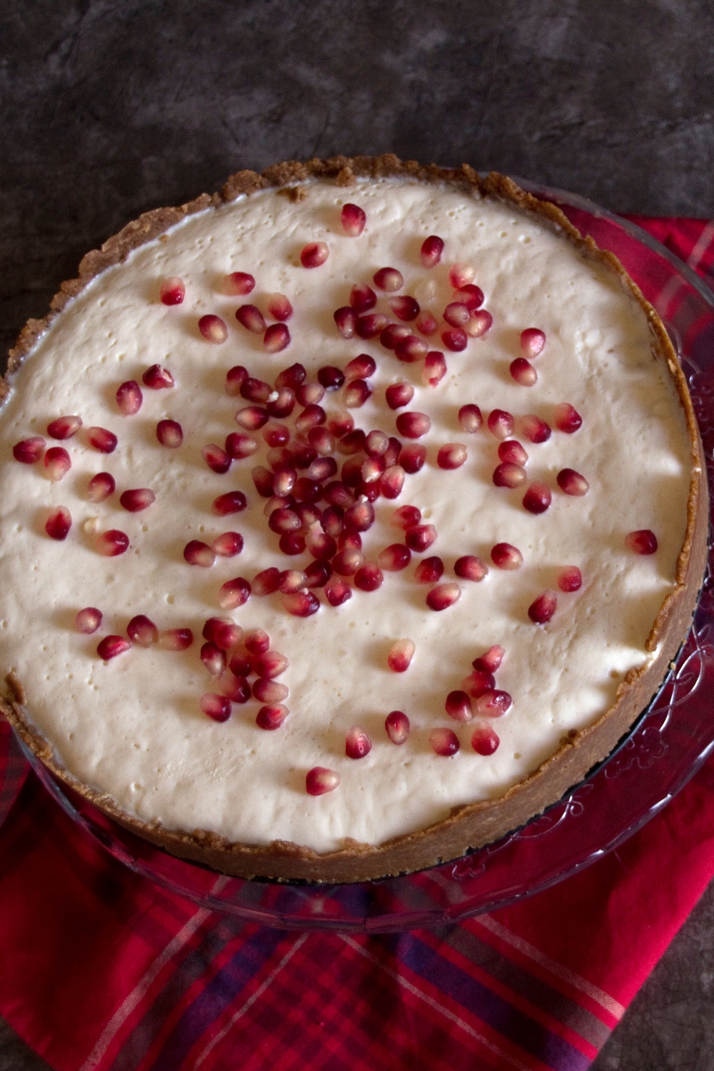 Pomegranate Cheesecake Recipe