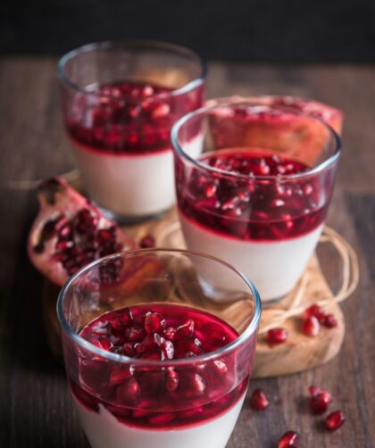 Pomegranate Panna Cotta Recipe