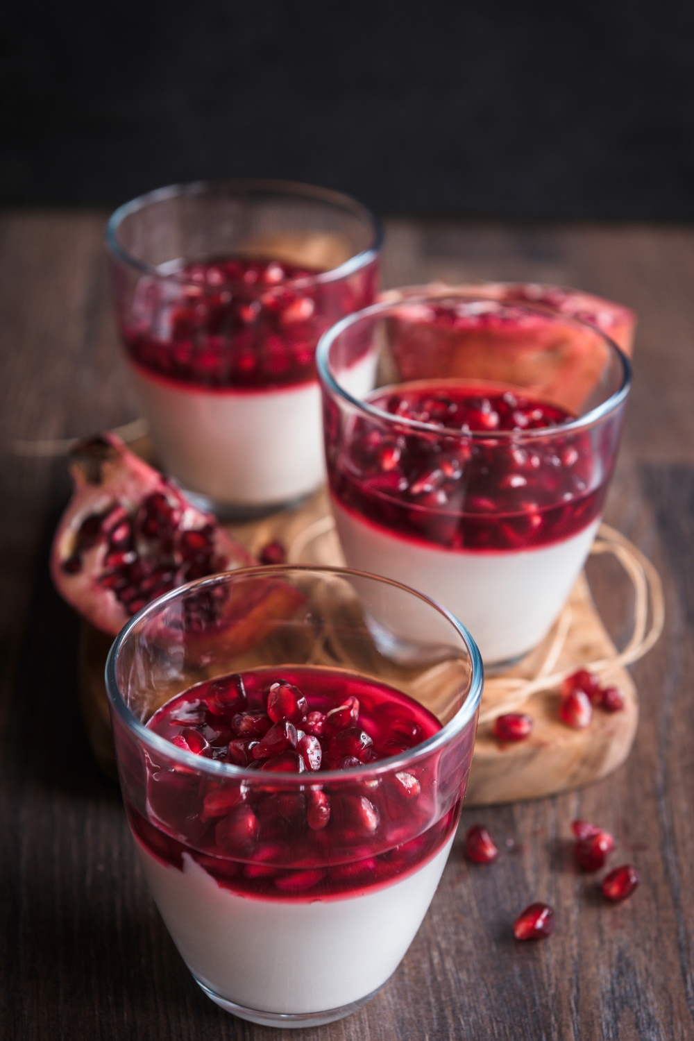 Pomegranate Panna Cotta Recipe