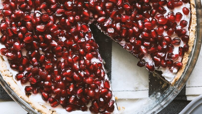 Homemade Pomegranate Tart Recipe