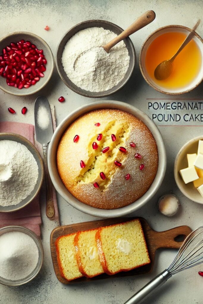 Pomegranate Pound Cake Recipe