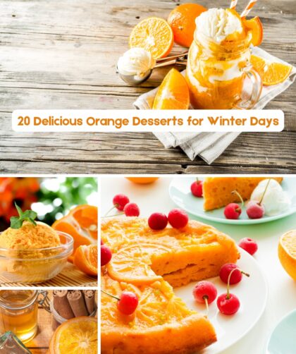 20 Delicious Orange Desserts for Winter Days