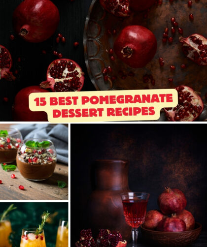 15 Best Pomegranate Dessert Recipes