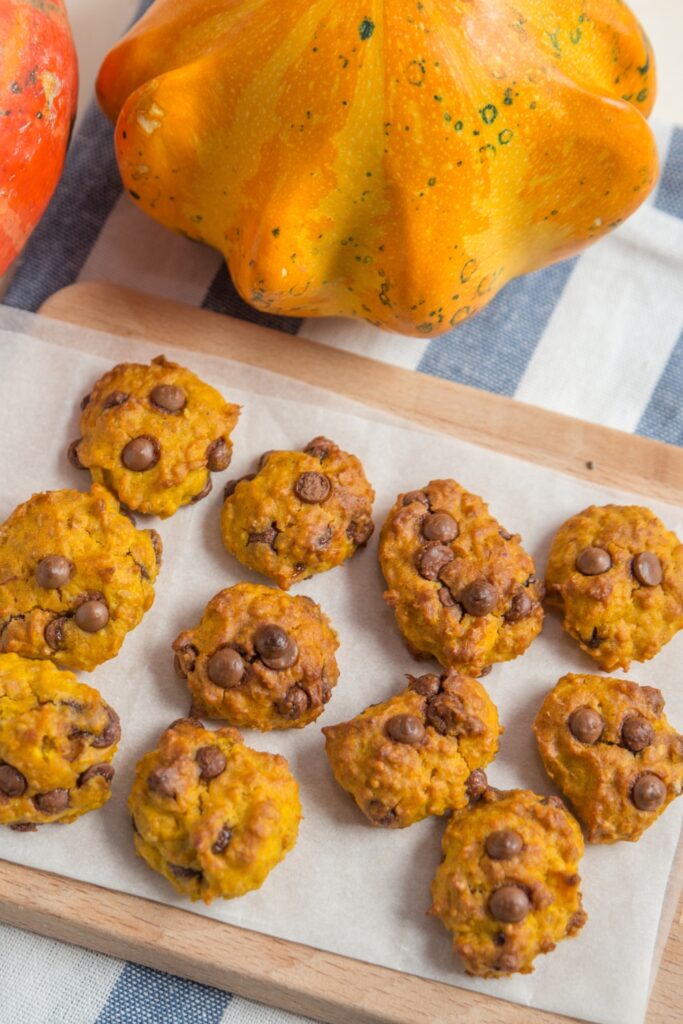 Pumpkin Chocolate Chip Cookies