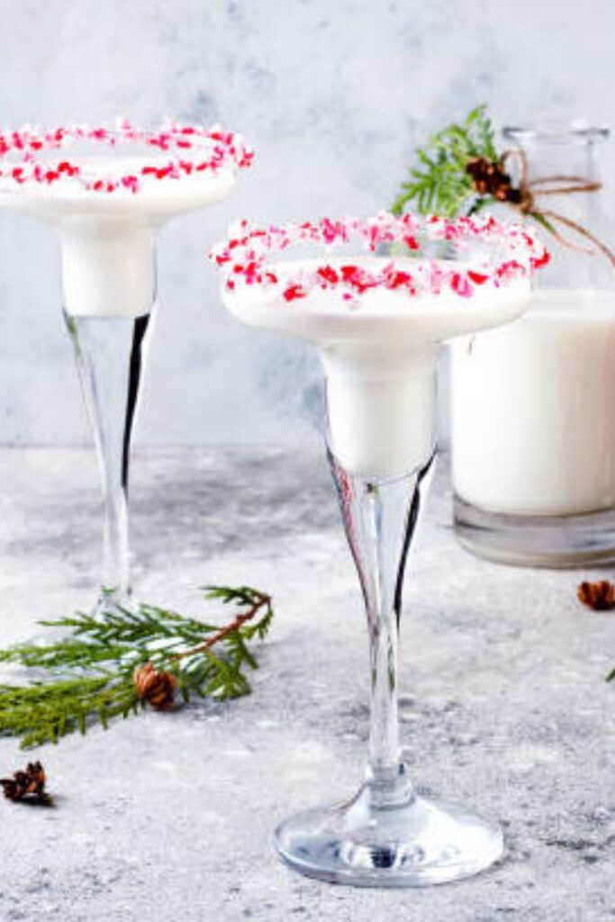 New Year Peppermint Martini