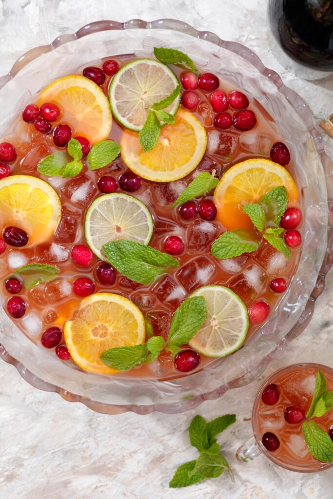 New Year Champagne Punch