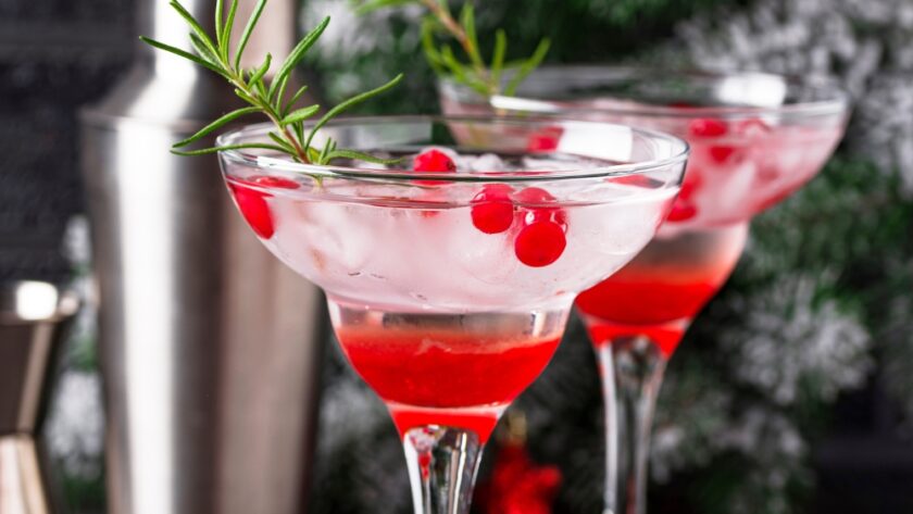 New Year Cranberry Margarita