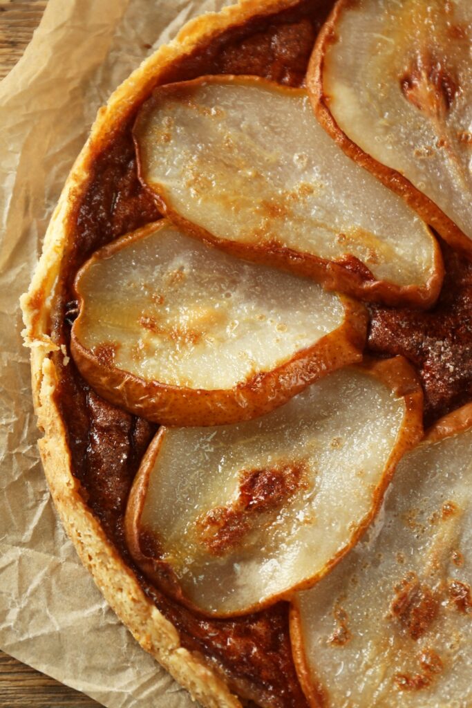 Caramelized Pear Tart Recipe