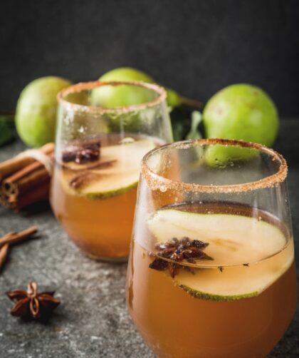 Spicy Pear Cocktail