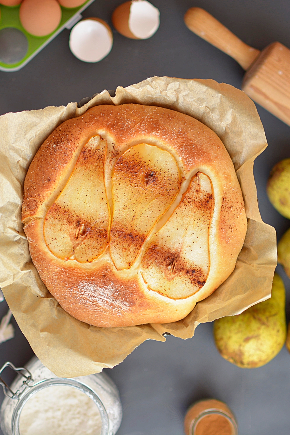 Yeast Pear Pie Recipe