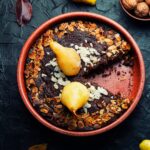 Chocolate Nuts Pear Cake Recipe