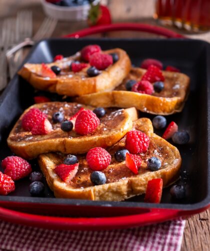 New Year Eggnog French Toast Recipe