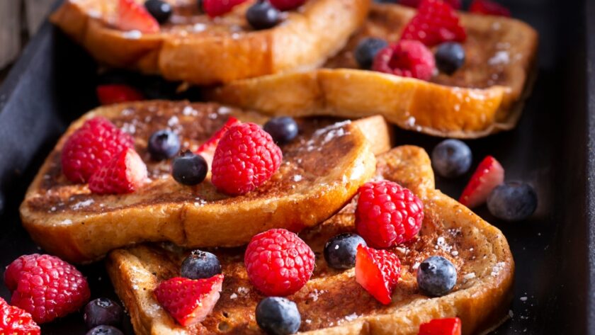 New Year Eggnog French Toast Recipe