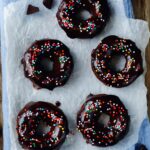 New Year Baked Hot Chocolate Doughnuts Recipe