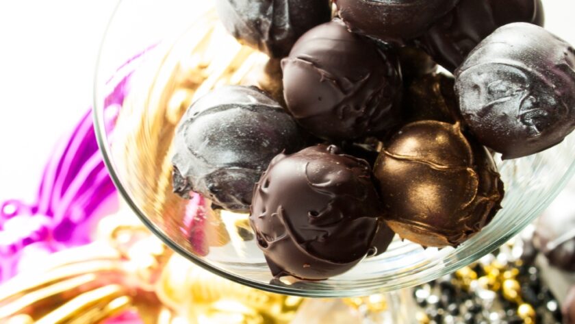 New Year Champagne Truffles Recipe