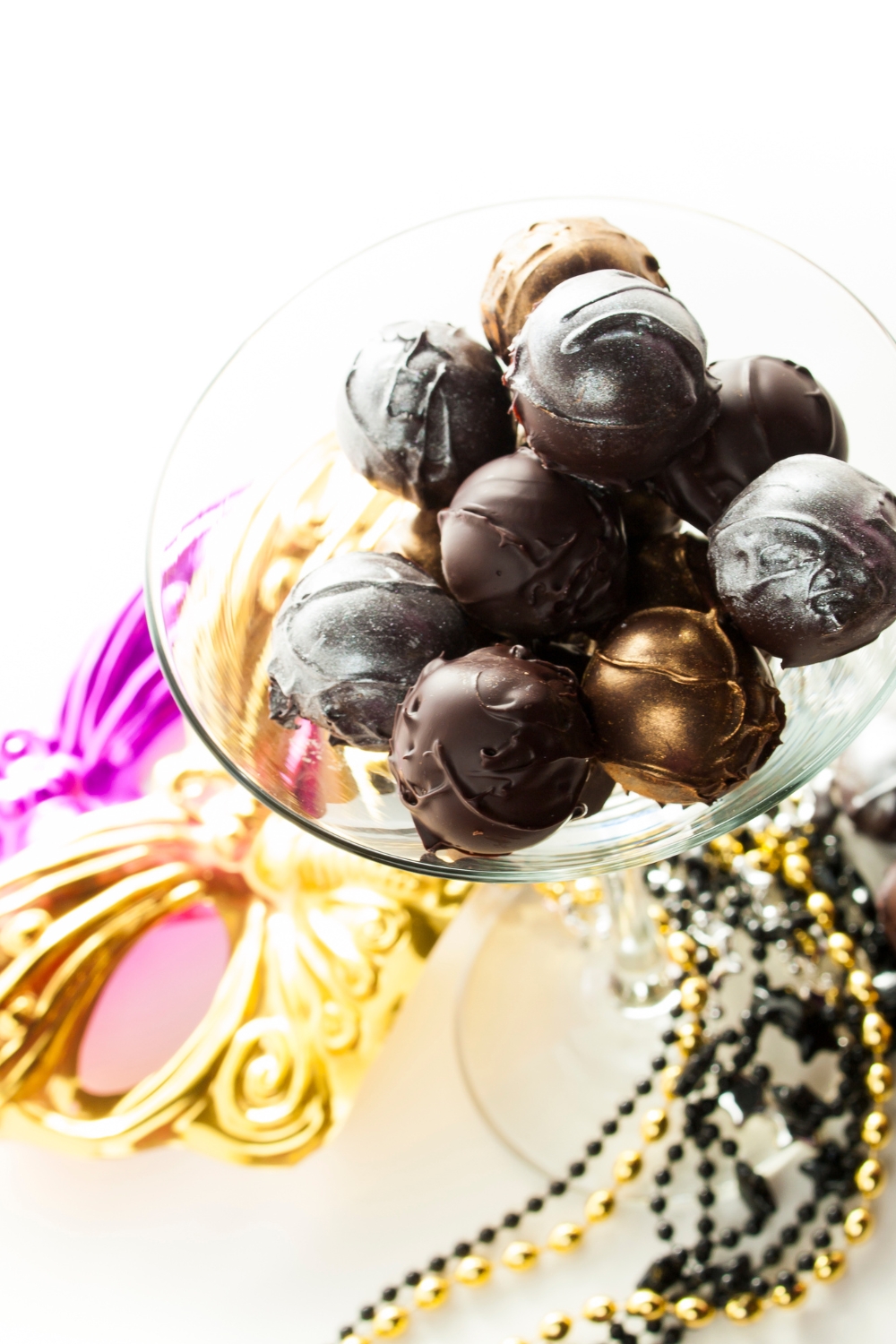 New Year Champagne Truffles Recipe