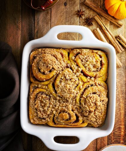 Pumpkin Cinnamon Rolls Recipe