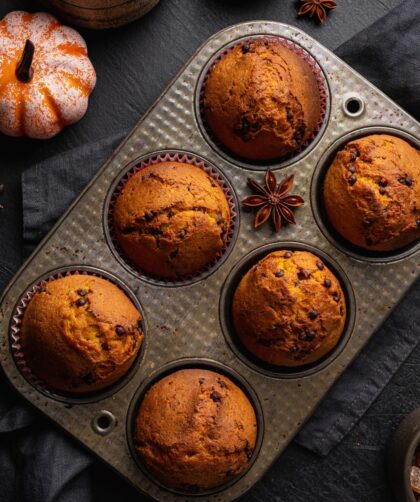 Homemade Pumpkin Spice Muffins Recipe