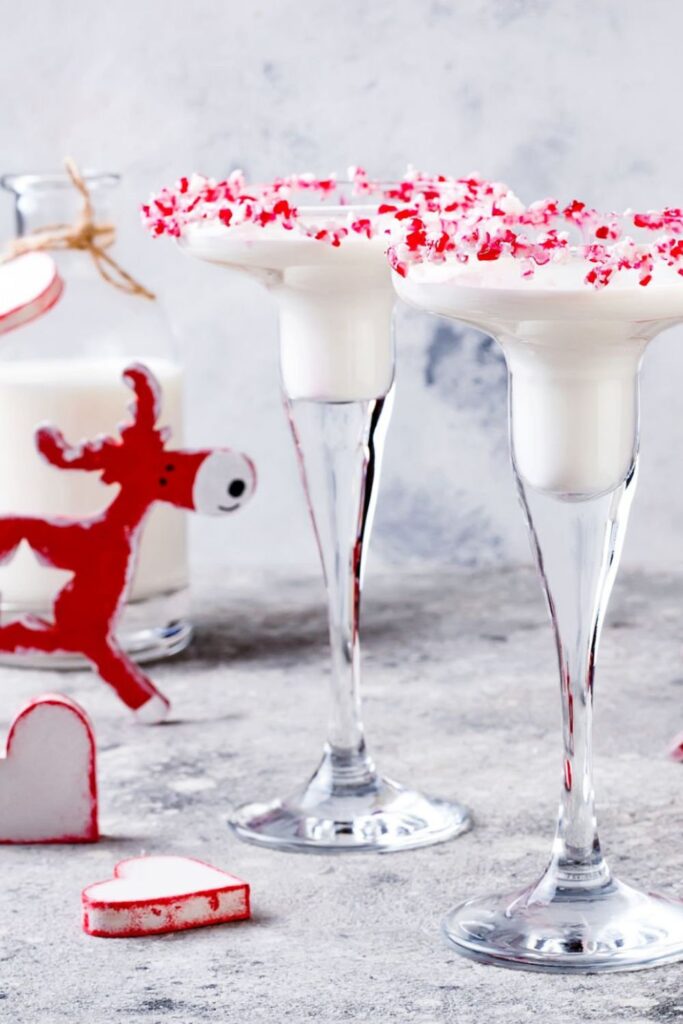 New Year Peppermint Martini 