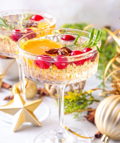 New Year Champagne Punch