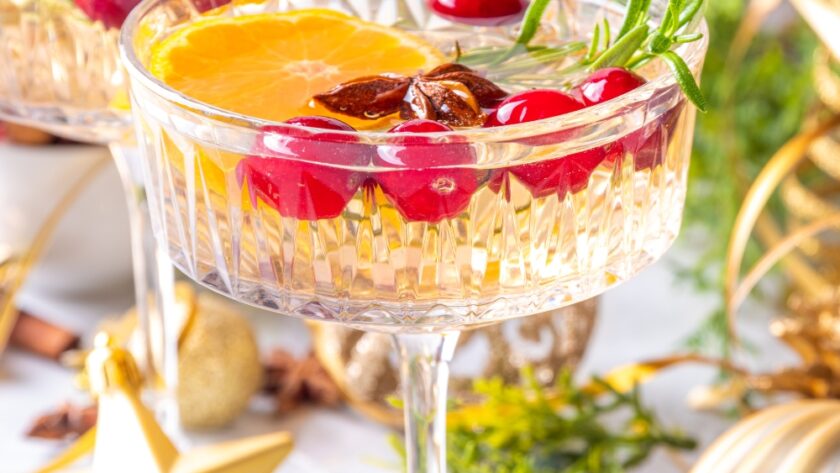 New Year Champagne Punch