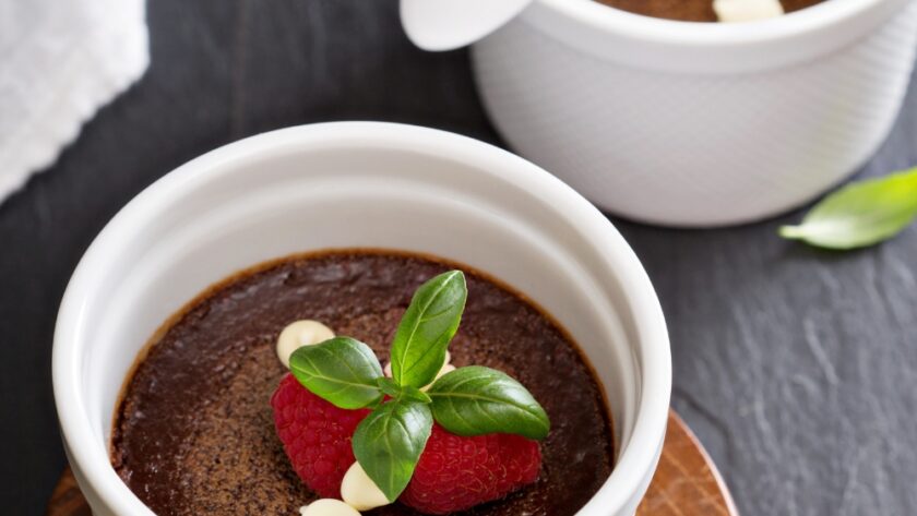 New Year Chocolate Pots De Creme Recipe