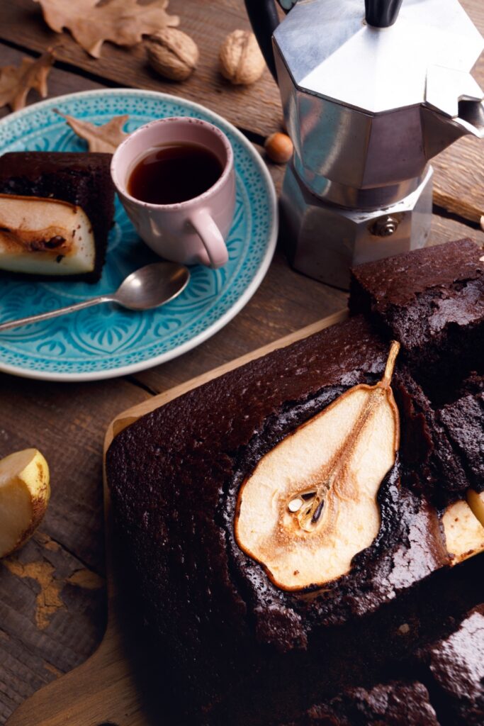 Pear Brownies Recipe