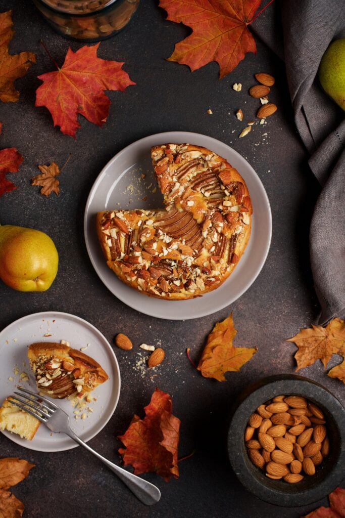 Italian Pear and Almond Cake