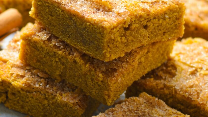 Pumpkin Bars Recipe