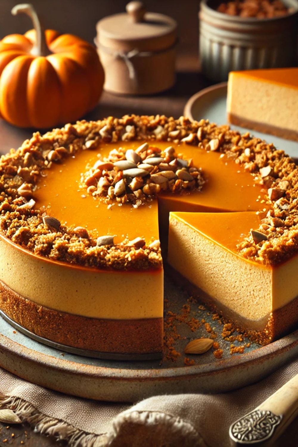 Pumpkin Cheesecake Recipe