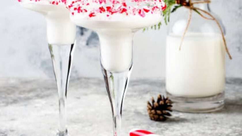 New Year Peppermint Martini