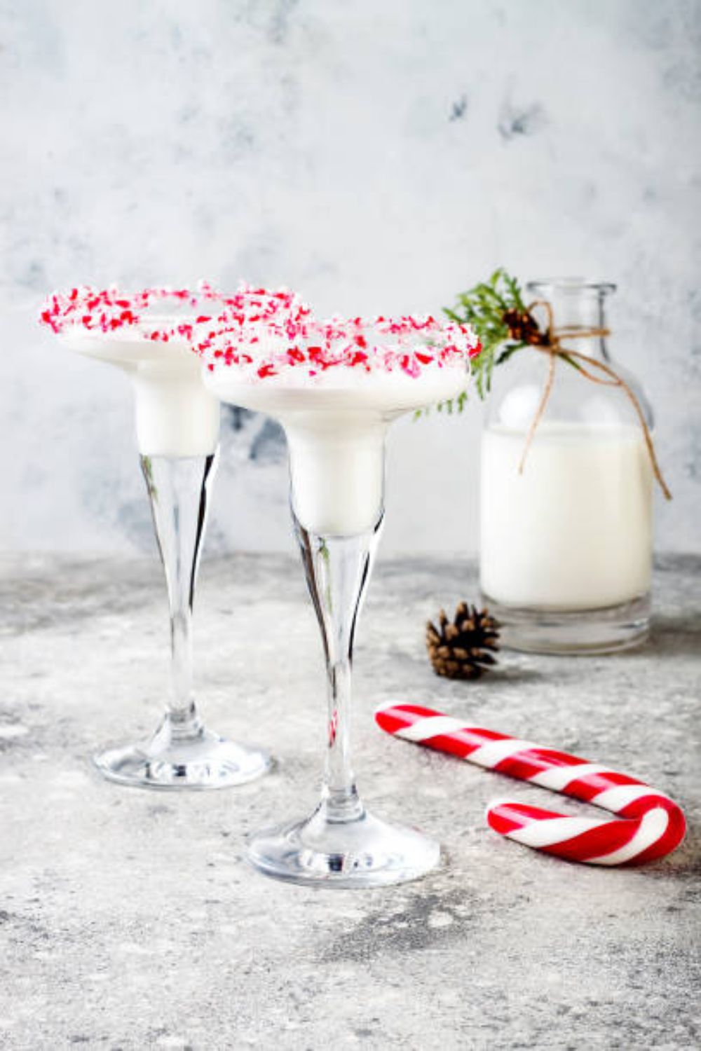 New Year Peppermint Martini 