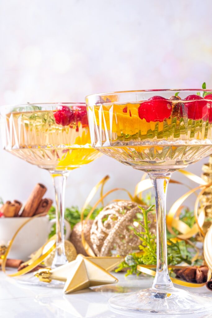 New Year Champagne Punch