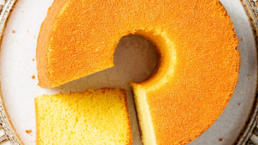 New Year Chiffon Cake Recipe