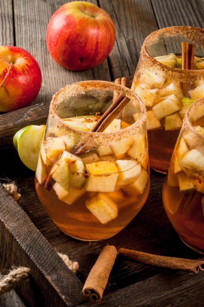 New Year Caramel Apple Martini